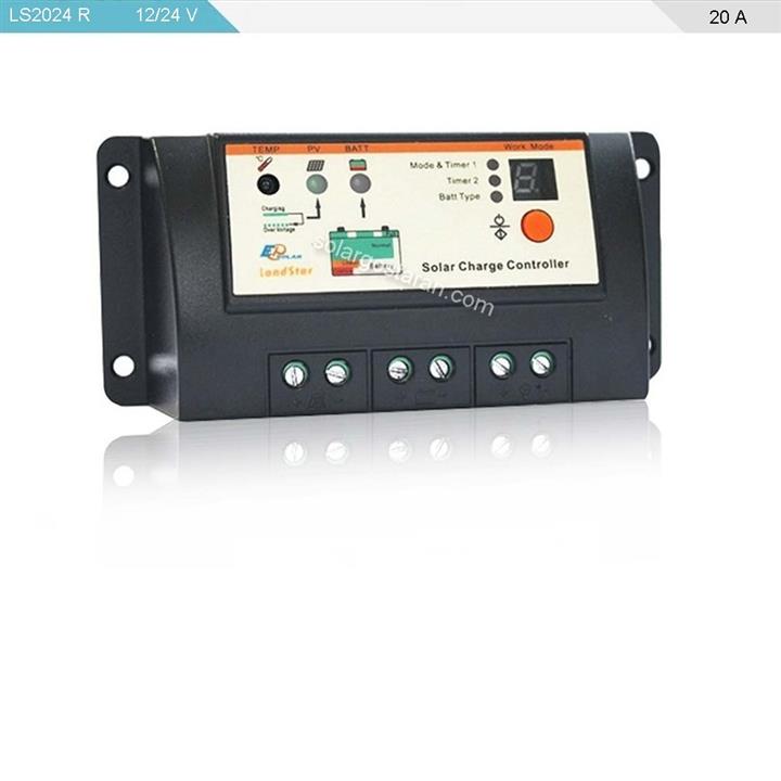 شارژ کنترلر خورشیدی 20 آمپر EP Solar مدل LS2024‌R